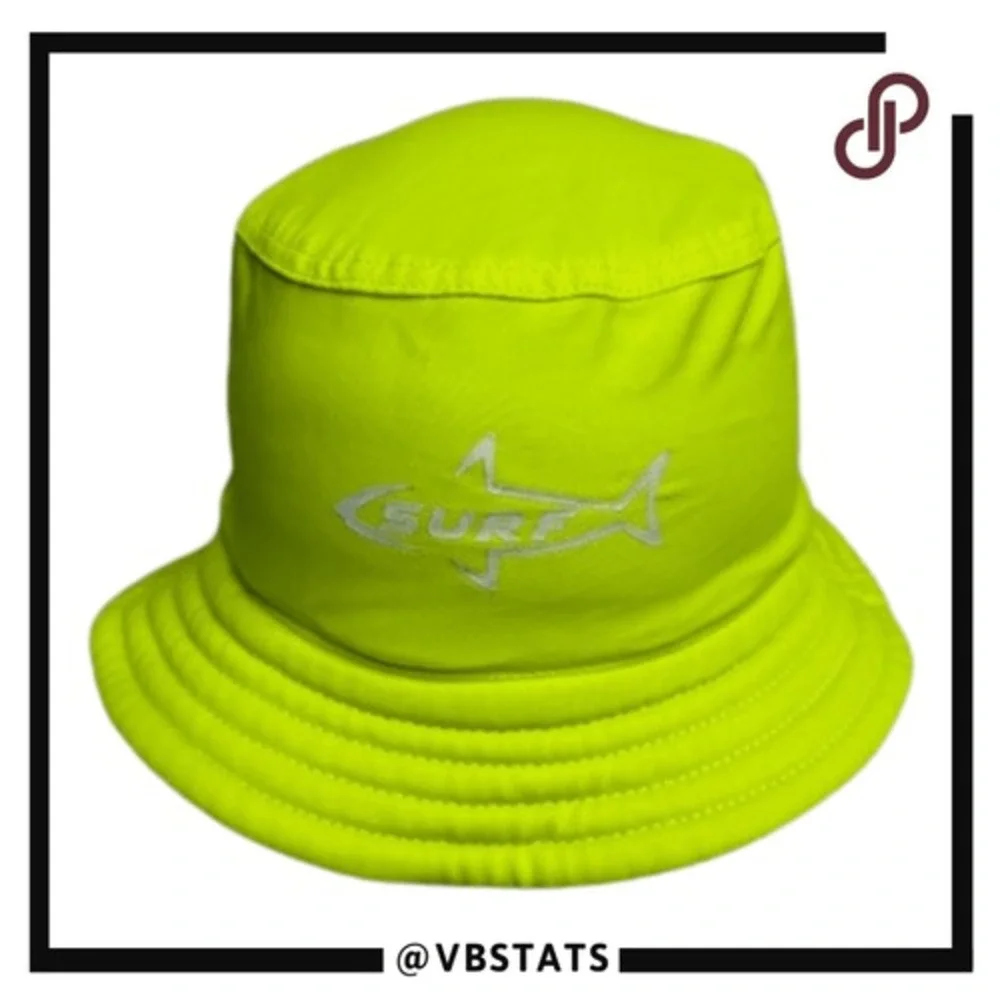 Koala Kids Youth‎ Boy's Surf Graphic Bucket Hat Neon Green Size 4T